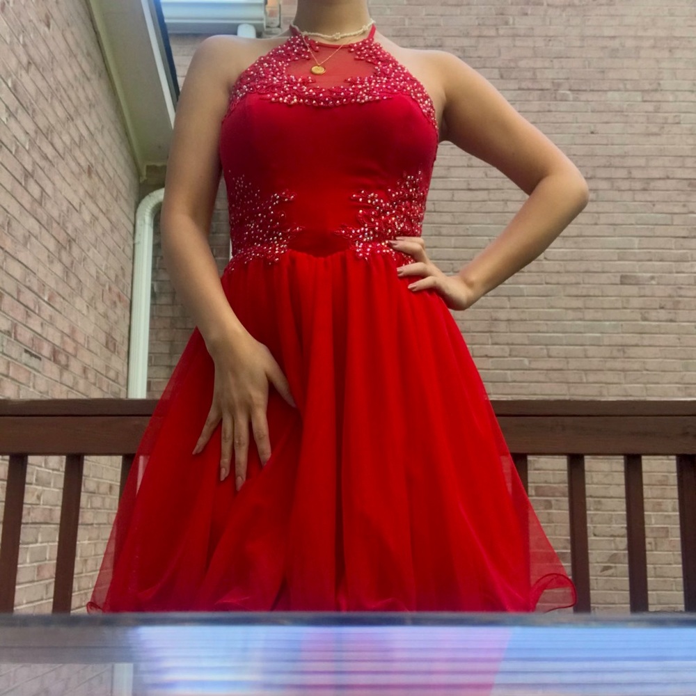 Sequin Red dress